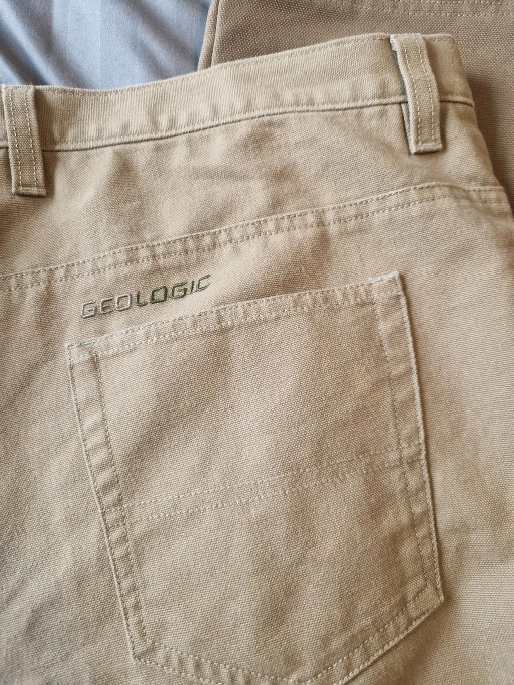 decathlon creation geologic Khaki Green Utility Trousers Euro Size 54 Uk W44x32L