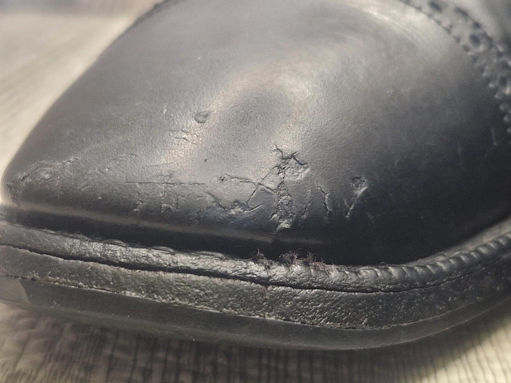 Church's Oxford Brogues Masterclass Black leather Shoes Made In England Uk 8.5 F