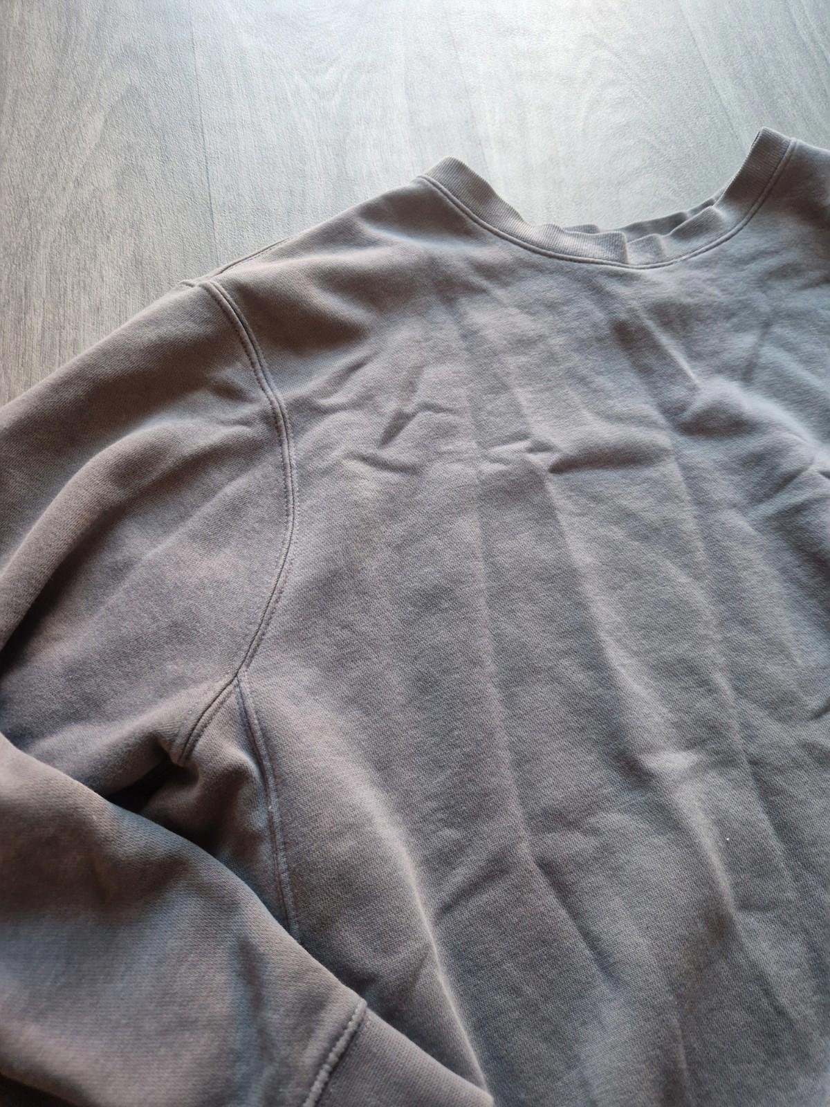 Nike Sweatshirt Mens  Grey Swoosh Crewneck Pullover Jumper/ Sweater Uk Size L Gc