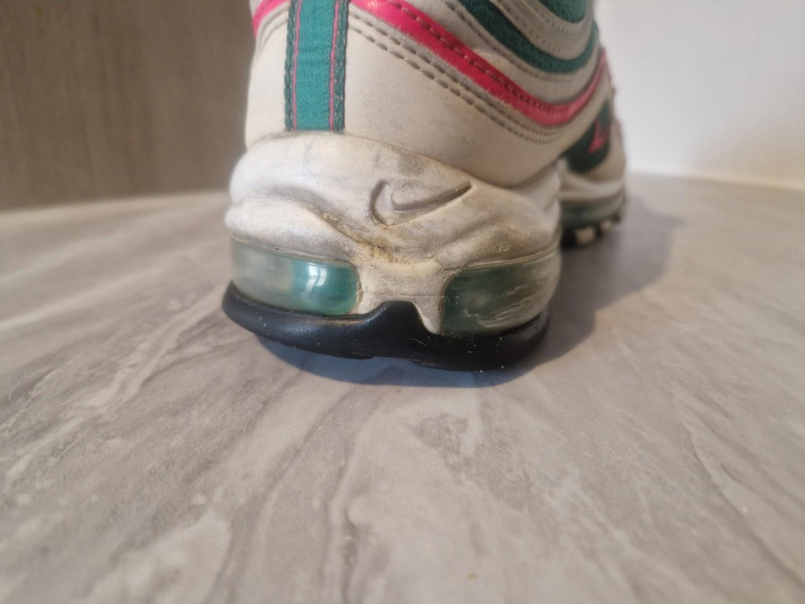 Nike Air Max 97 South Beach 2017 Release UK10/US11  Gc Pink Green Colourway