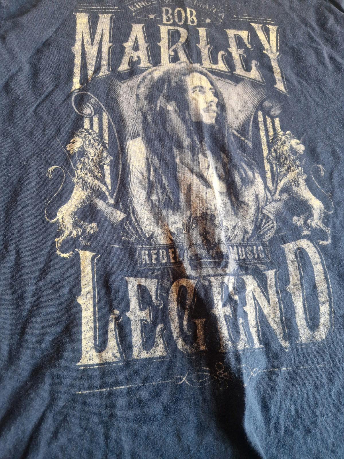 zion rootswear Bob Marley Graphic T-shirt On A Gildan Tag Uk Xl Gc 2020