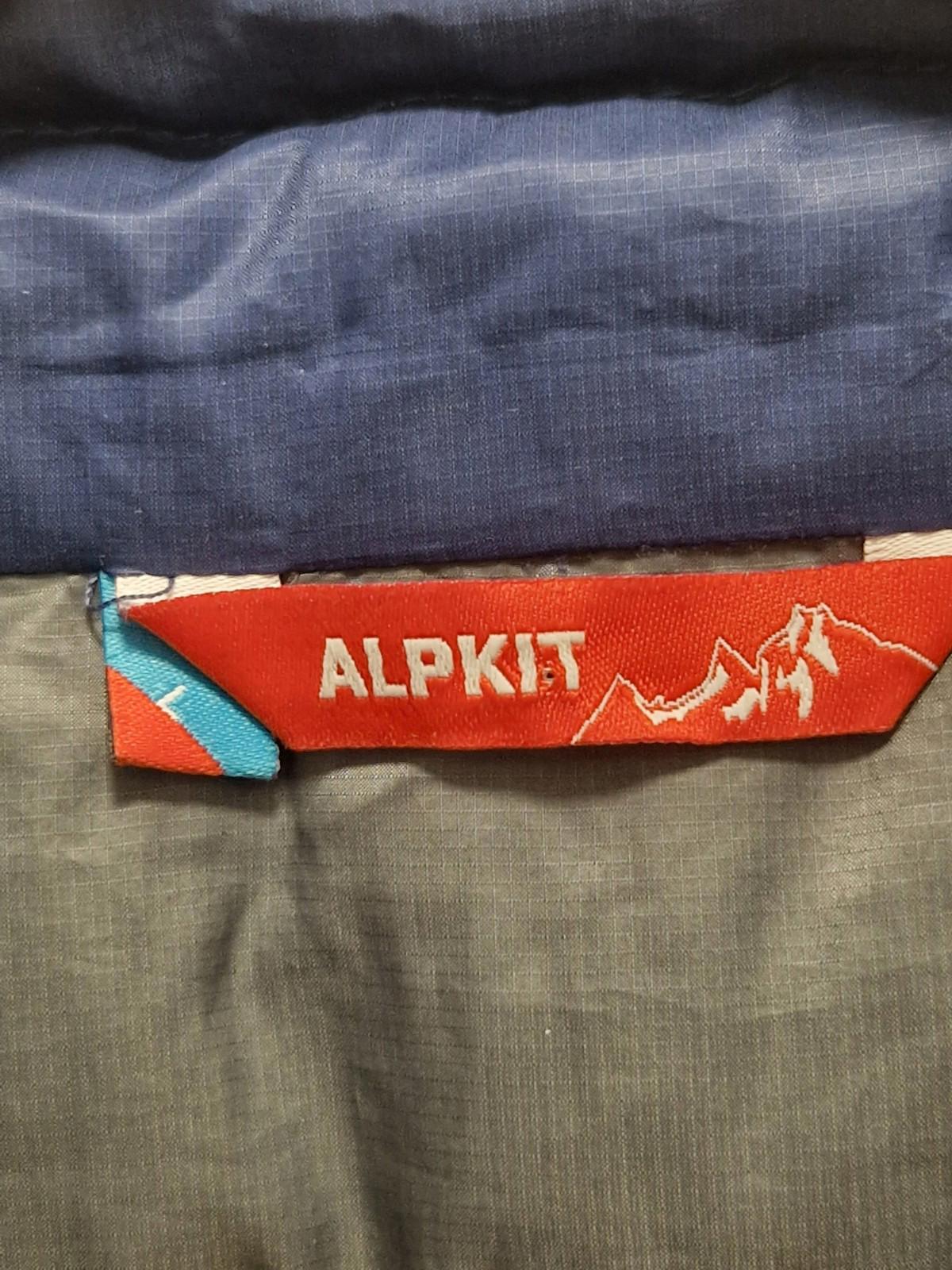 Alpkit Filoment 650 Vest Micro-baffle down Puffa gilet Navy Blue  Uk Size L Gc
