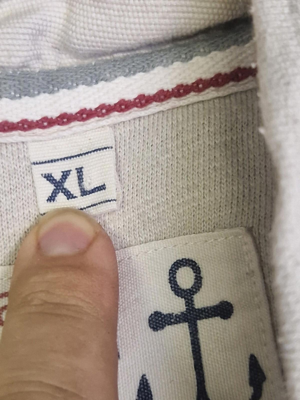 Seasalt Of Cornwall  Mens Quarter  Zip Sweater 100% Organic  Cotton  Uk Size Xl