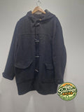 Duffle Coat Butler & Webb Men's Wool Duffle Coat With Hood  Black Uk Xl Gc