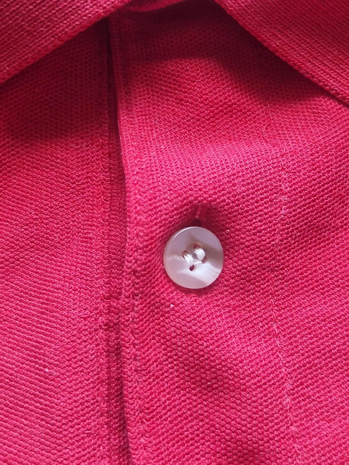 Ralph Lauren Mens Red Polo Shirt Uk Size Large Euro 4 Gc