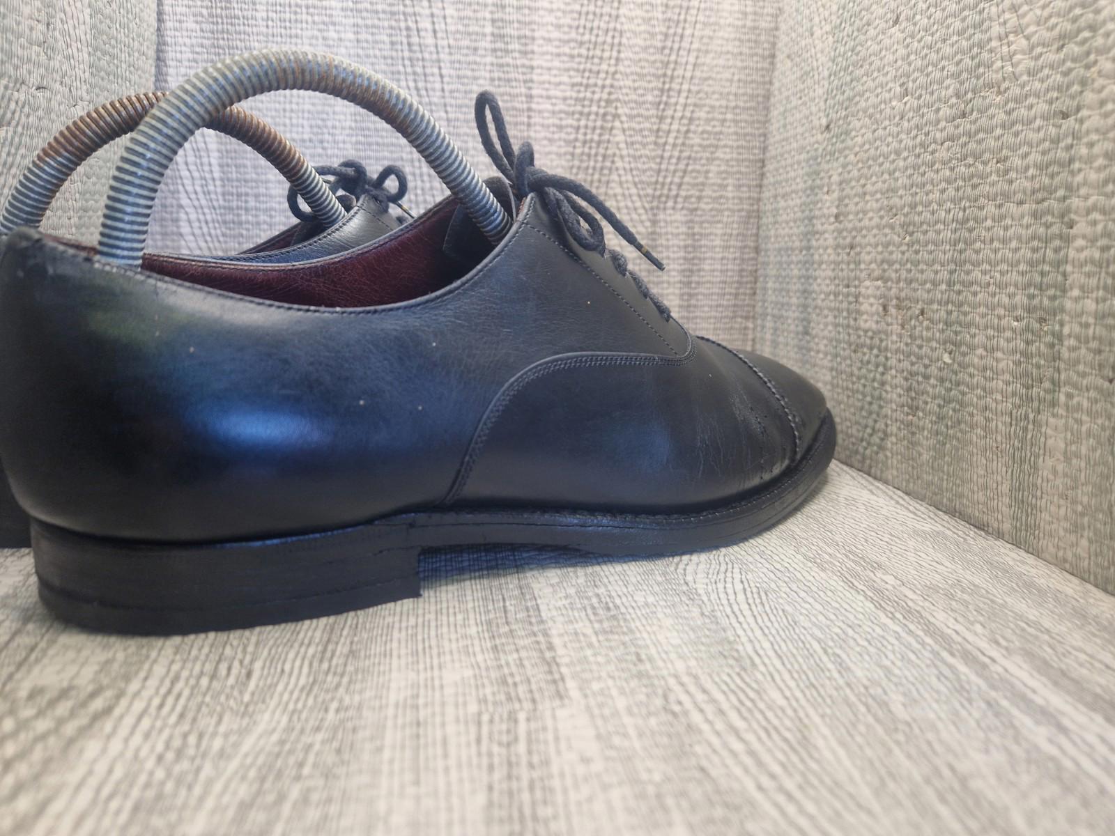 Church's Oxford Brogues Masterclass Black leather Shoes Made In England Uk 8.5 F