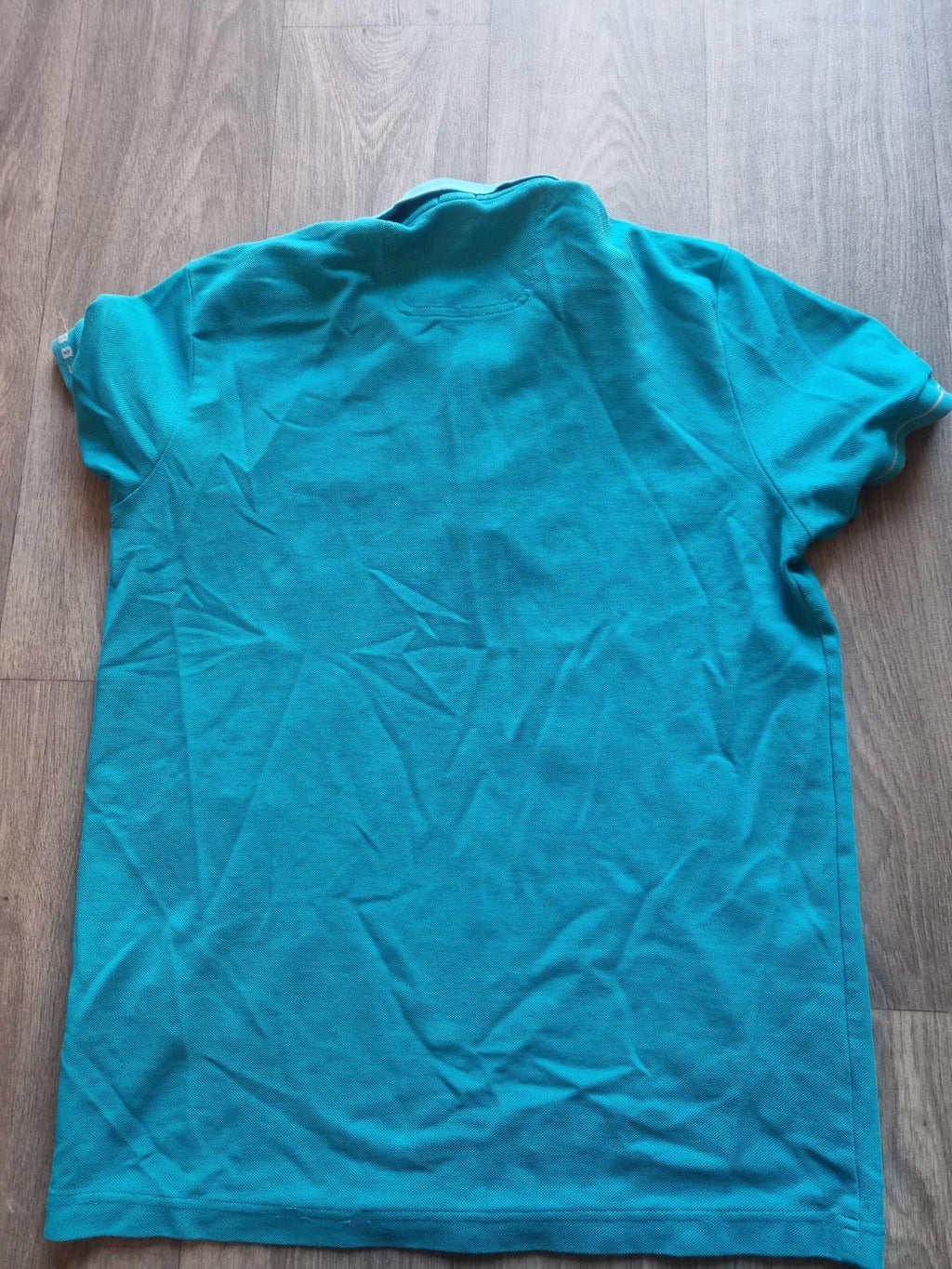 Hugo Boss Green Label Teal Blue Polo Shirt Uk Size Xl Slim Fit Vgc