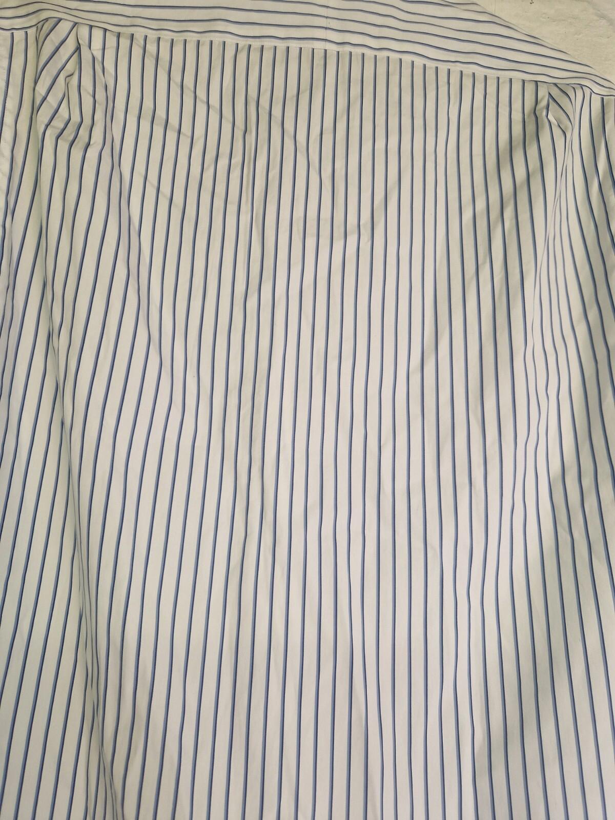 Ralph Lauren  Striped Shirt White Sleeve  Logo Hit   Uk Size M Neck 15.1/2 Vgc