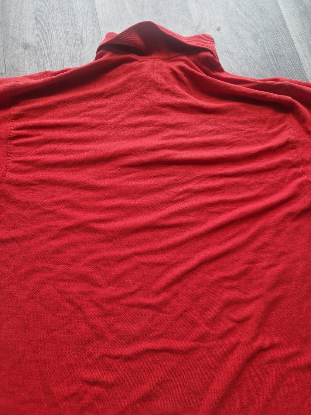 Ralph Lauren Mens Red Polo Shirt Uk Size Large Euro 4 Gc
