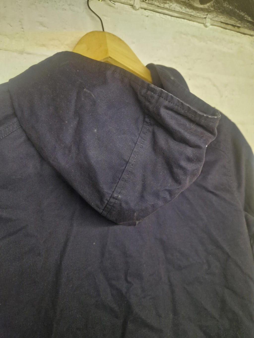 Joules  Emberton  Navy Blue Quarter  Button  Pullover Windbreaker Jacket Size 10