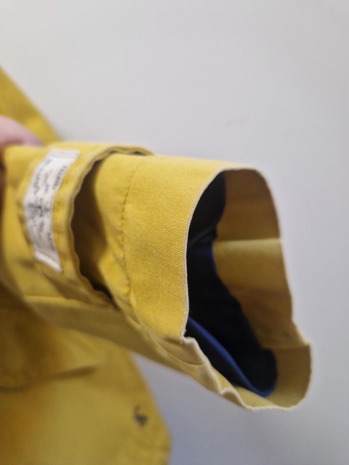 Joules Coast Women's Rain Jacket, Size 14, Hooded, Yellow/Gold