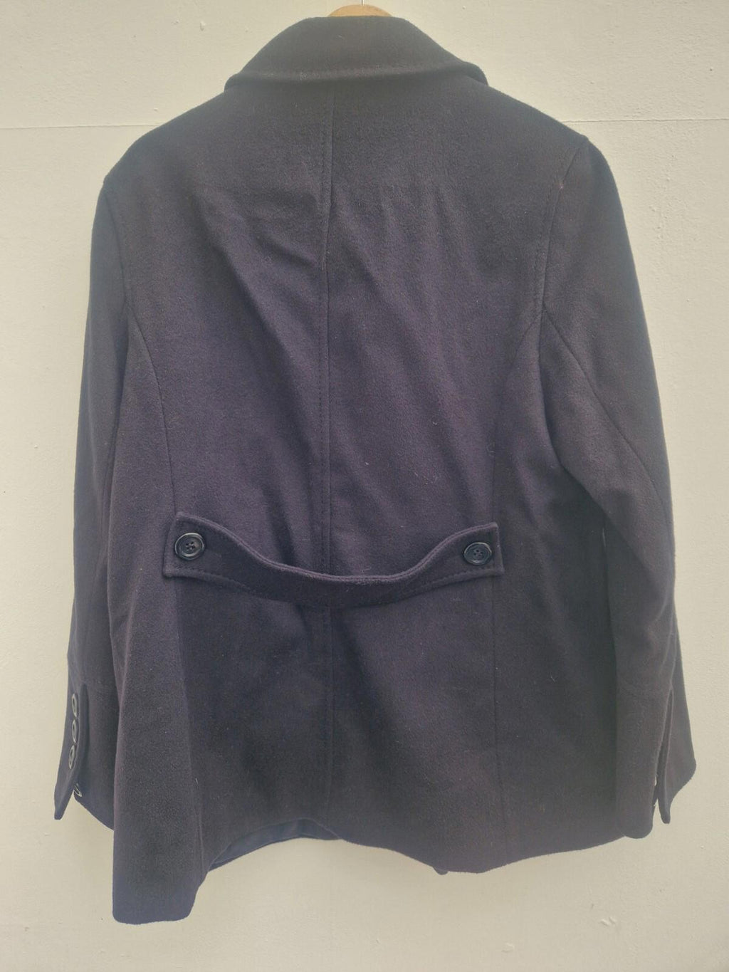 Brasler Sport Line Double Breasted  90% Virgin Wool 10% Cashmere  Coat Size 18