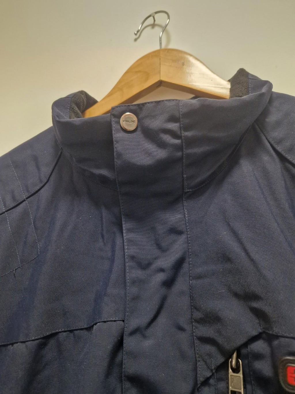 Polo Ralph Lauren Mens Navy Explorer RLX Utility Jacket Uk Xxl Preowened  Gc