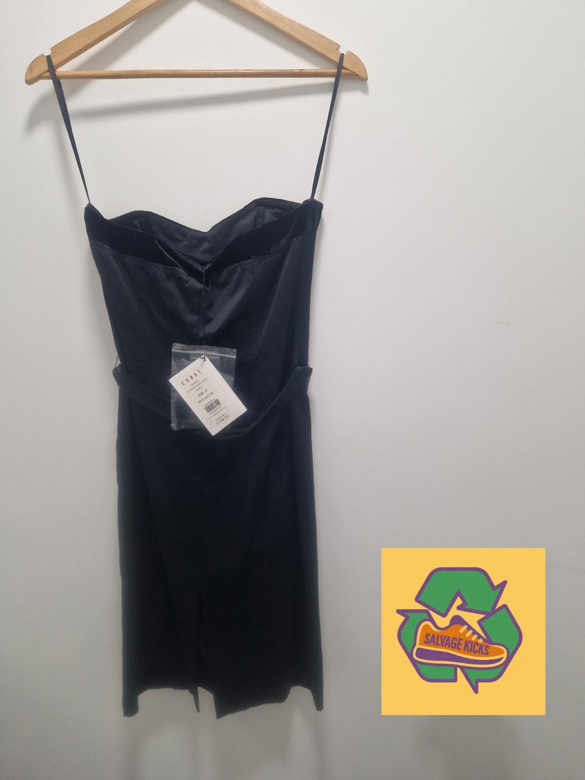 Coast Belinder Bugel Dress Black New With Tags Uk Size 10
