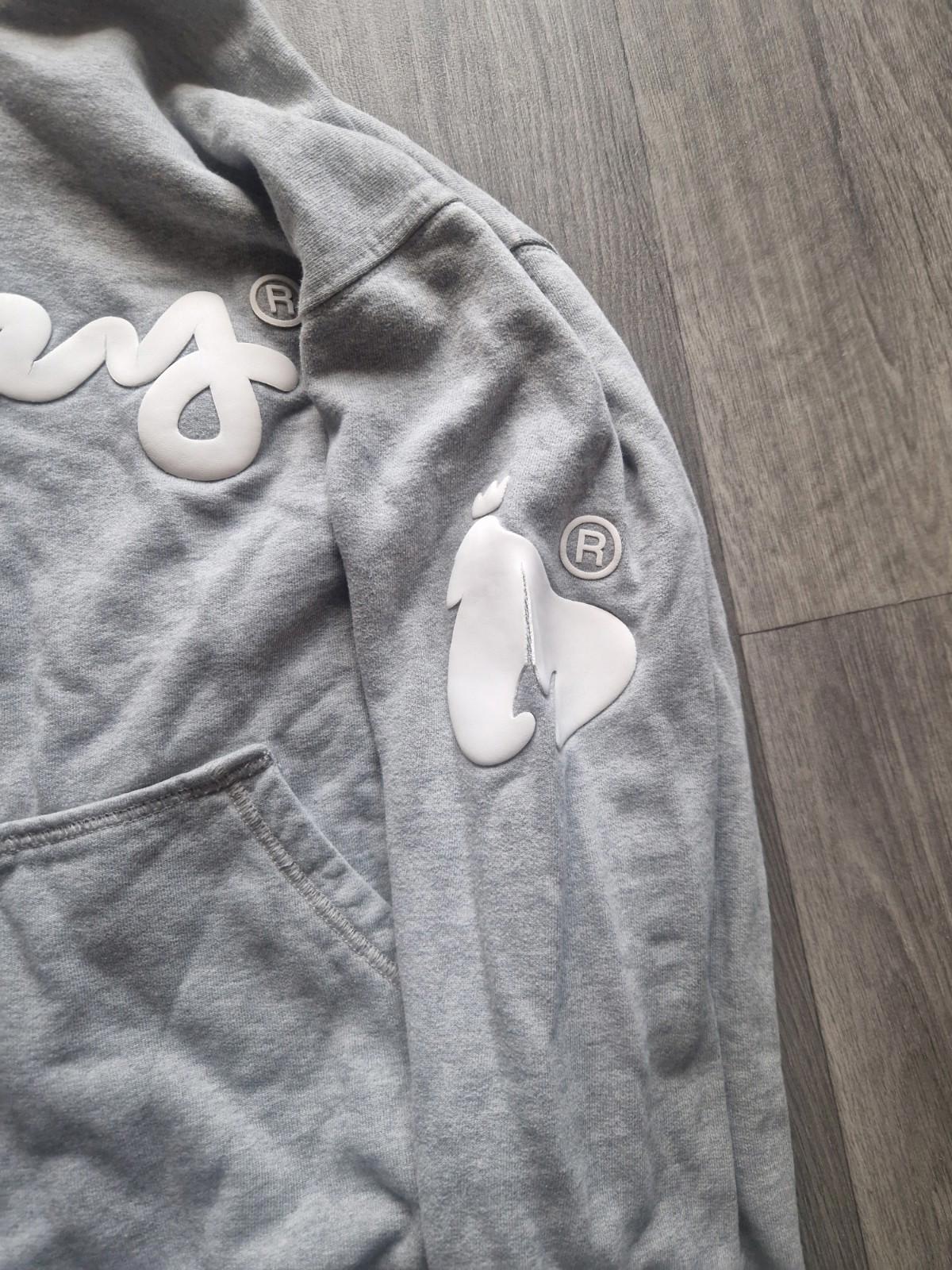 Money Sig Ape Hood Ice Grey Melange Uk Size  Xl