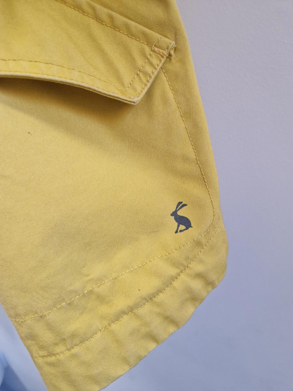 Joules Coast Women's Rain Jacket, Size 14, Hooded, Yellow/Gold