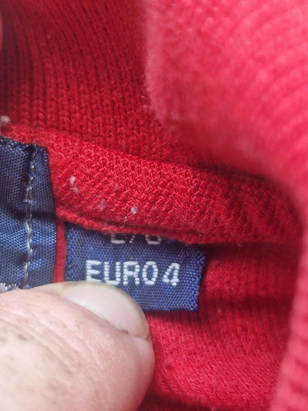 Ralph Lauren Mens Red Polo Shirt Uk Size Large Euro 4 Gc