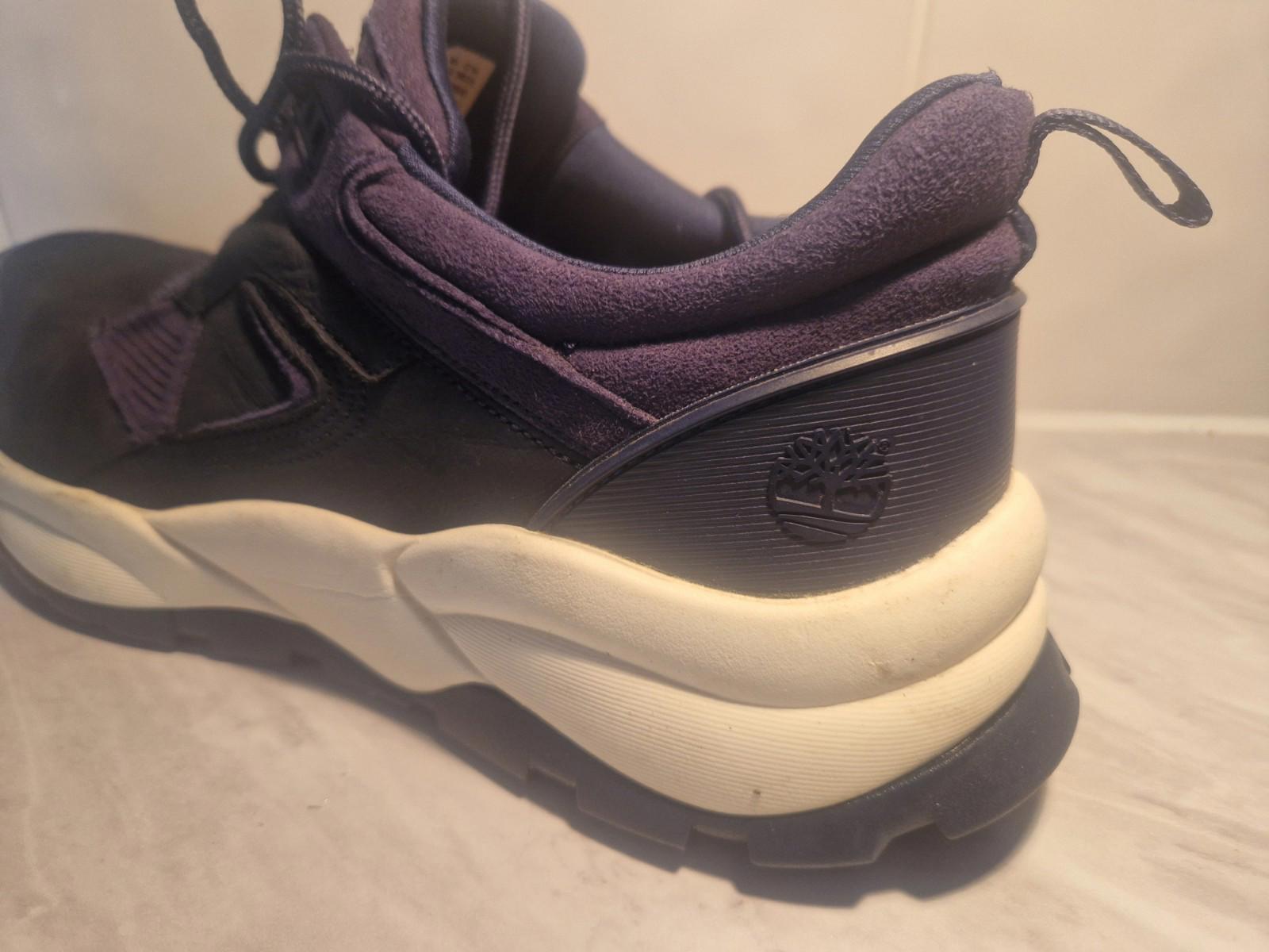 Timberland Tree Racer Navy Blue Nubuck Lightweight  Comfort Trainers Uk 10.5 Gc