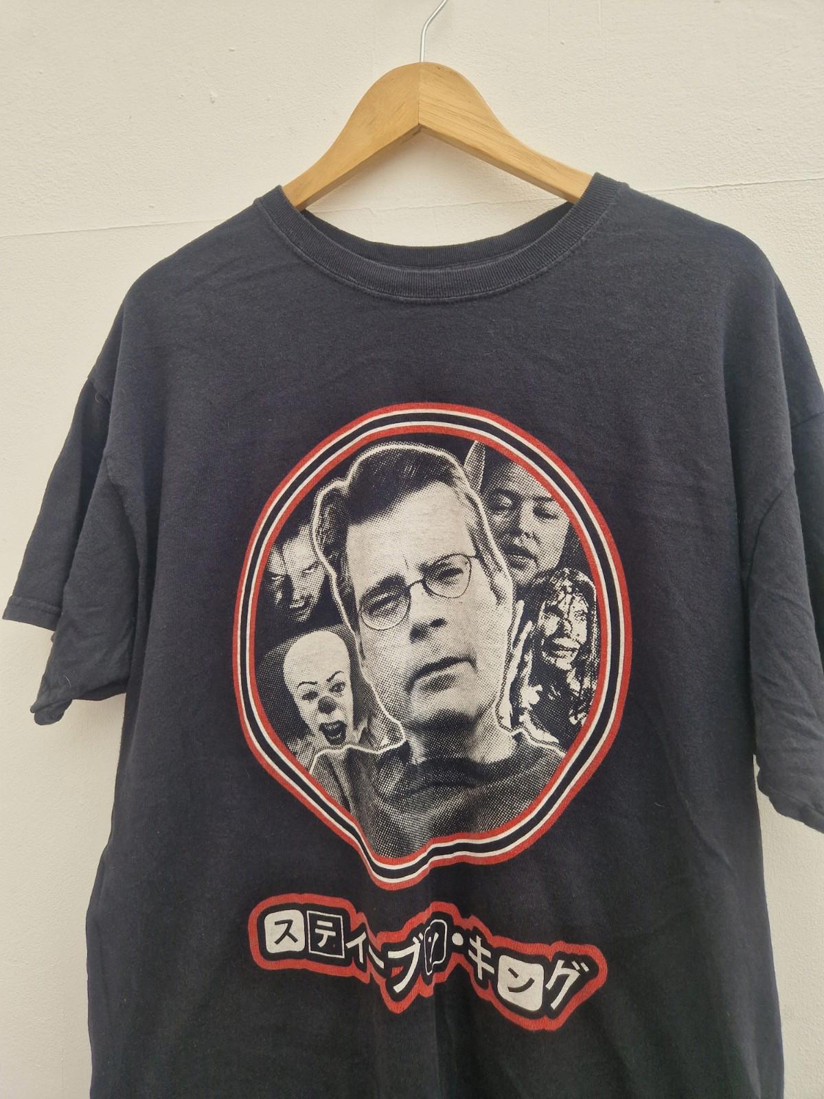 Vintage Stephen King Graphic  T-shirt  Horror Film Classics Gildan Tag Uk Xl Vgc