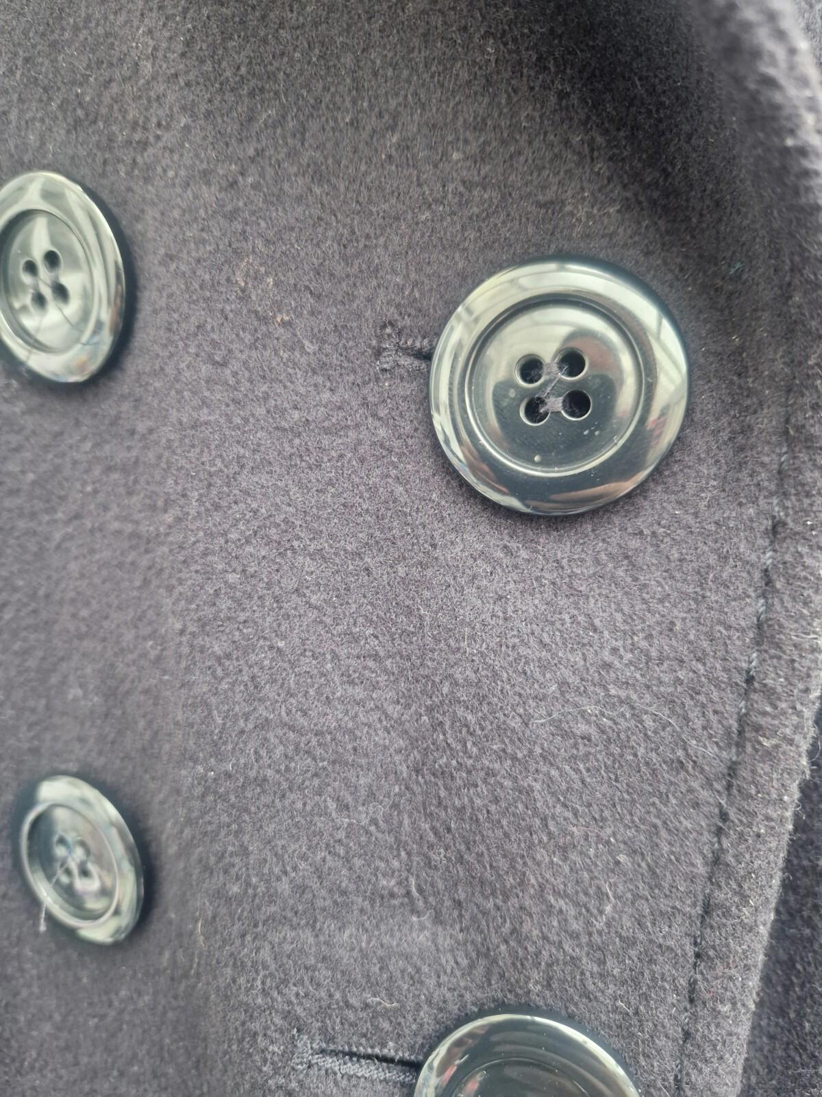 Brasler Sport Line Double Breasted  90% Virgin Wool 10% Cashmere  Coat Size 18