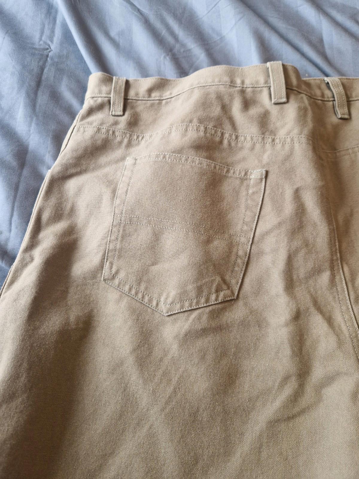 decathlon creation geologic Khaki Green Utility Trousers Euro Size 54 Uk W44x32L