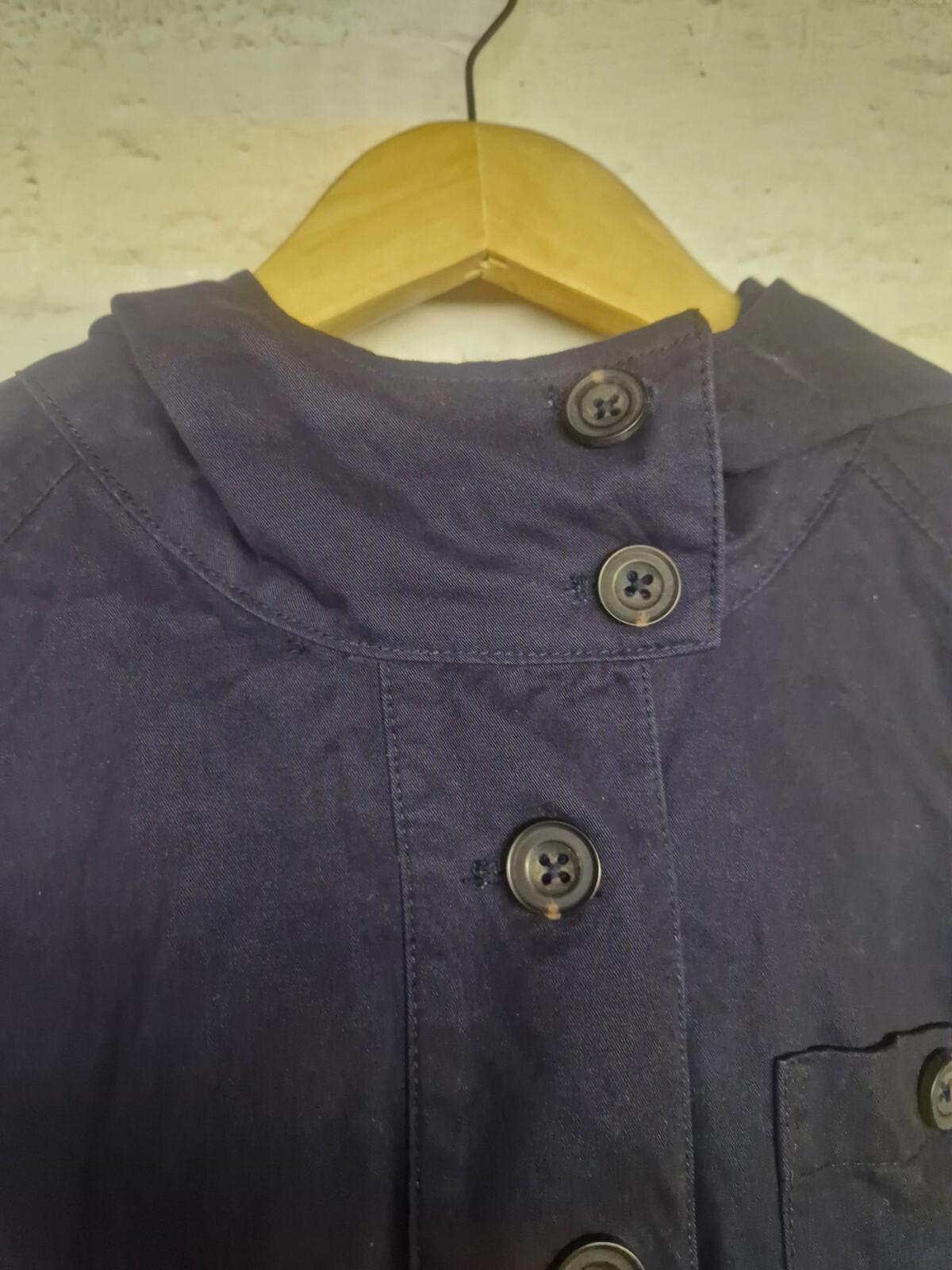 Joules  Emberton  Navy Blue Quarter  Button  Pullover Windbreaker Jacket Size 10