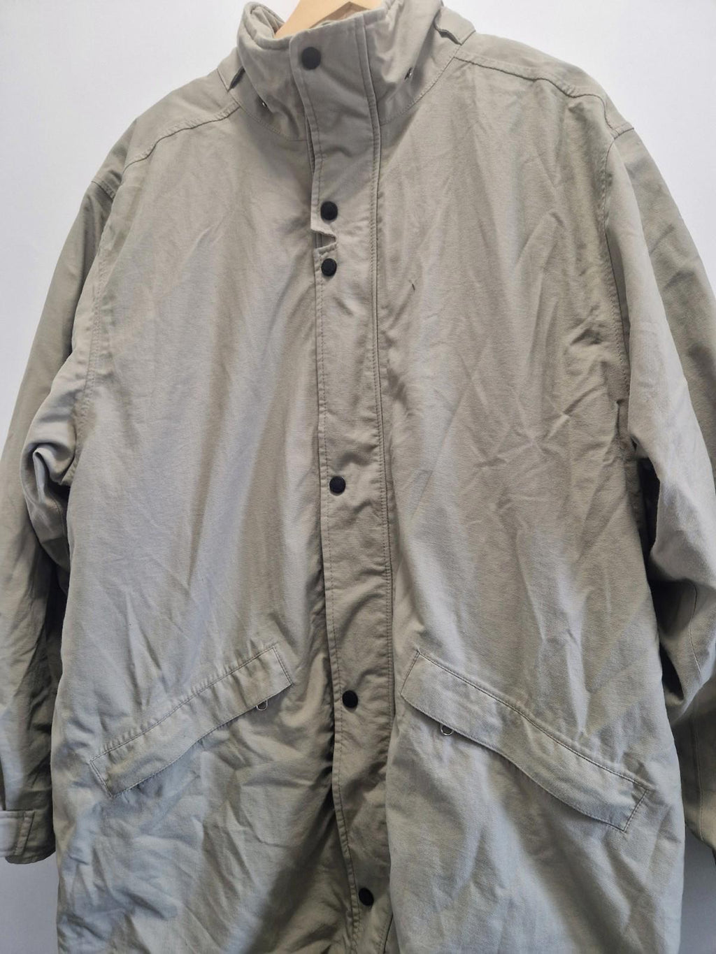 Rohan International  Beige Long Coat With Removable Inner  Liner Uk Xl Gc