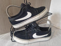 Nike Sb 2014 Black With White Mids  Canvas Trainers Skate Shoe Uk Size 5 Gc