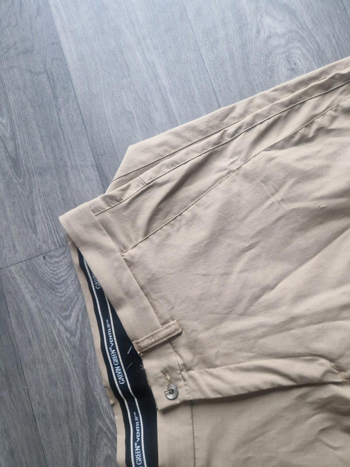 Galvin Green Ventil8 Golf Trousers Men’s W36 L30 Beige Straight Leg Golfing Vgc