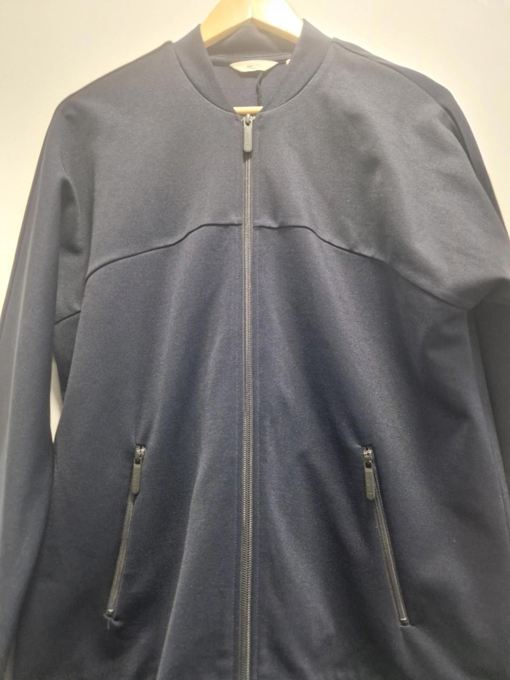 Nn.07  Birger Navy Blue Full Zip Track Jacket Uk Size Large Gc No Nationality