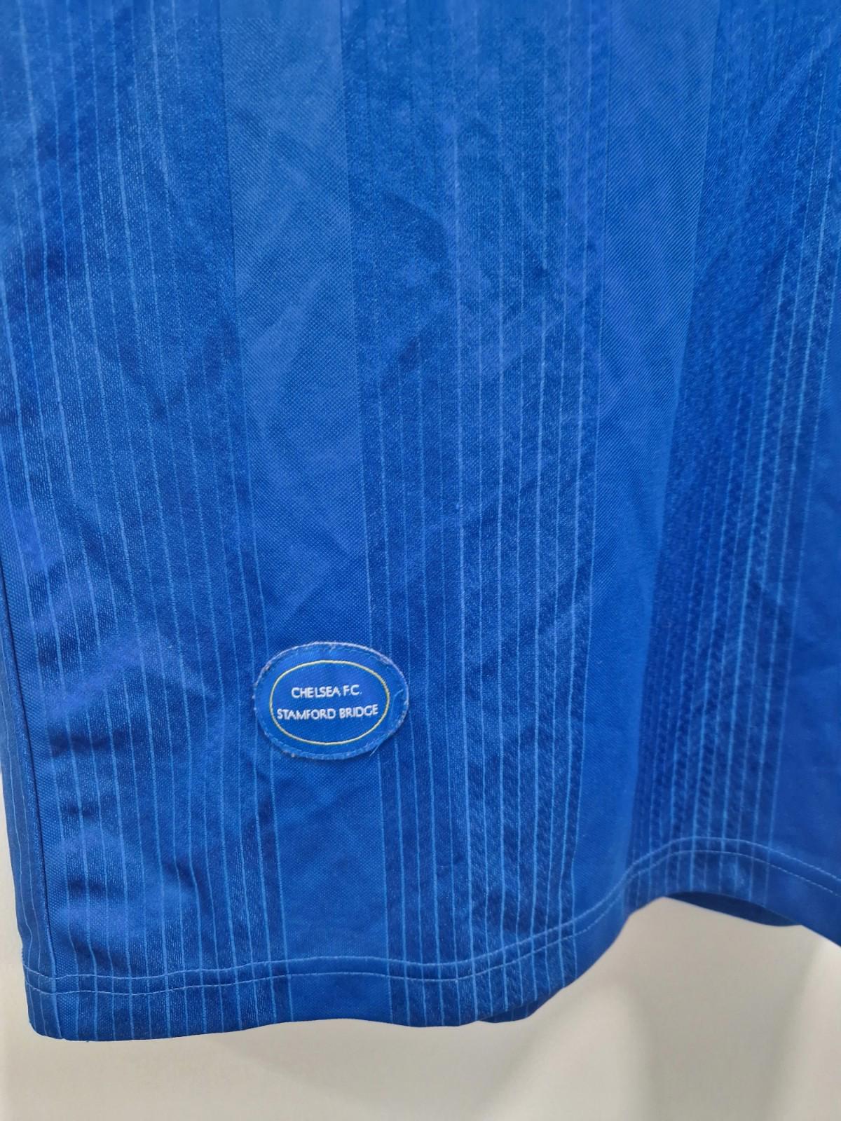 Score Draw Mens Chelsea 98 Home Jersey Licensed Retro Shirt Uk xl Preowened Gc