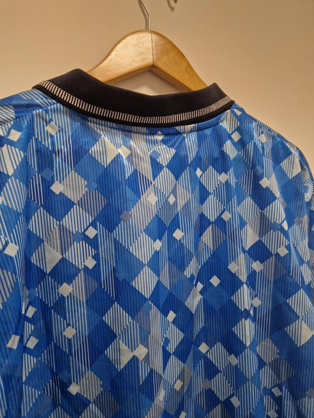 England Retro Third Football Shirt Italia 90 Score Draw World Cup Uk Xl Gc