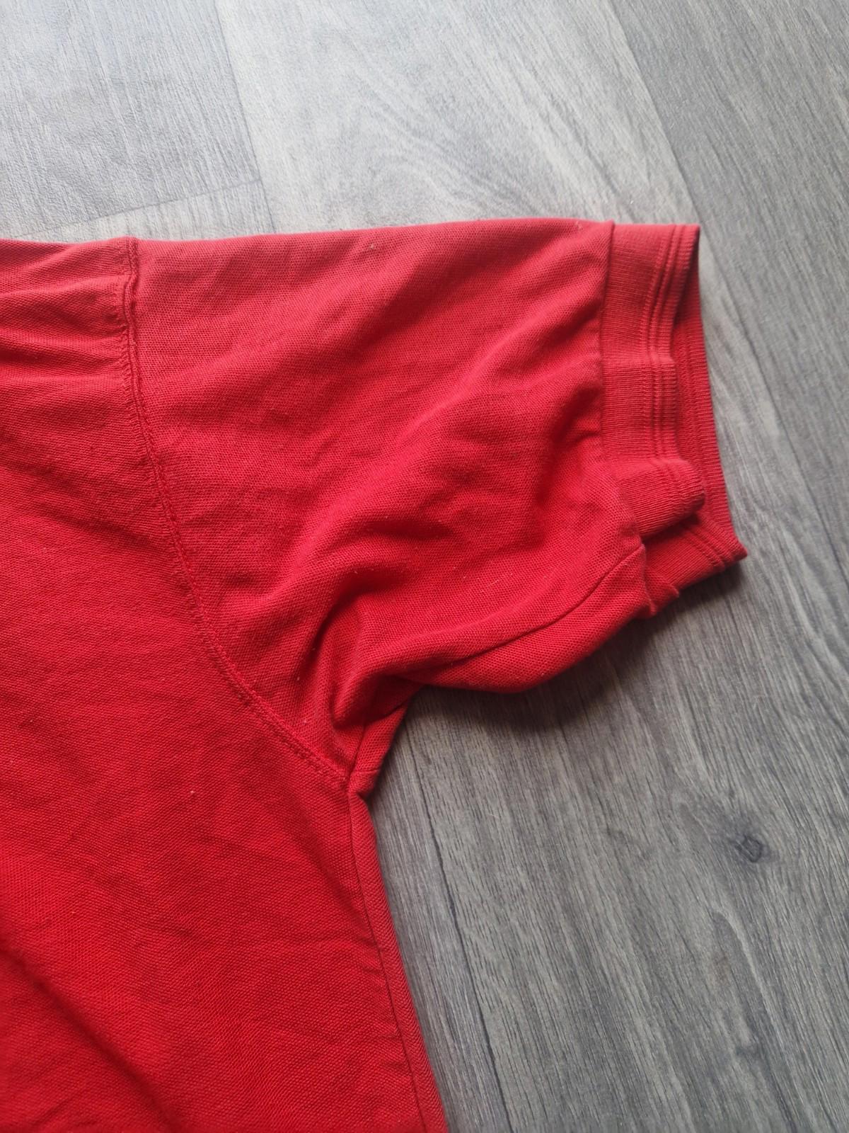 Ralph Lauren Mens Red Polo Shirt Uk Size Large Euro 4 Gc