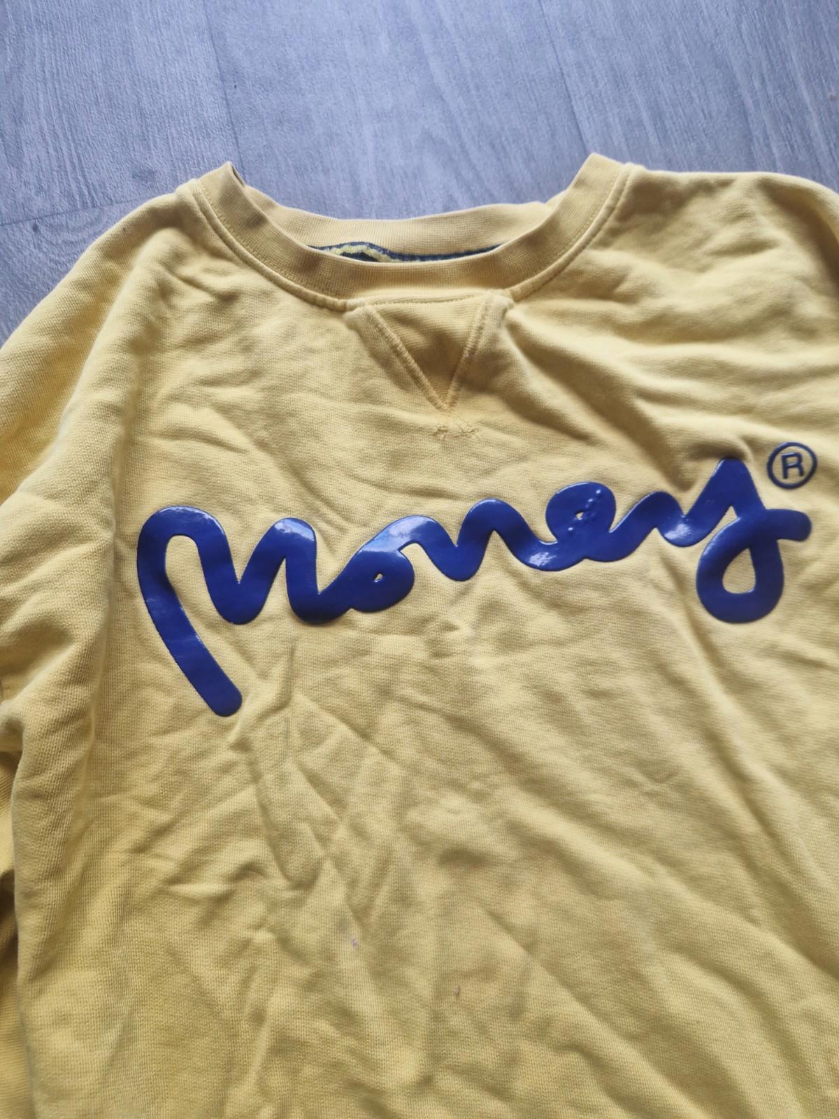 The Money Sig Ape Crew Yellow Crew Neck Sweater  Uk Xl Gc
