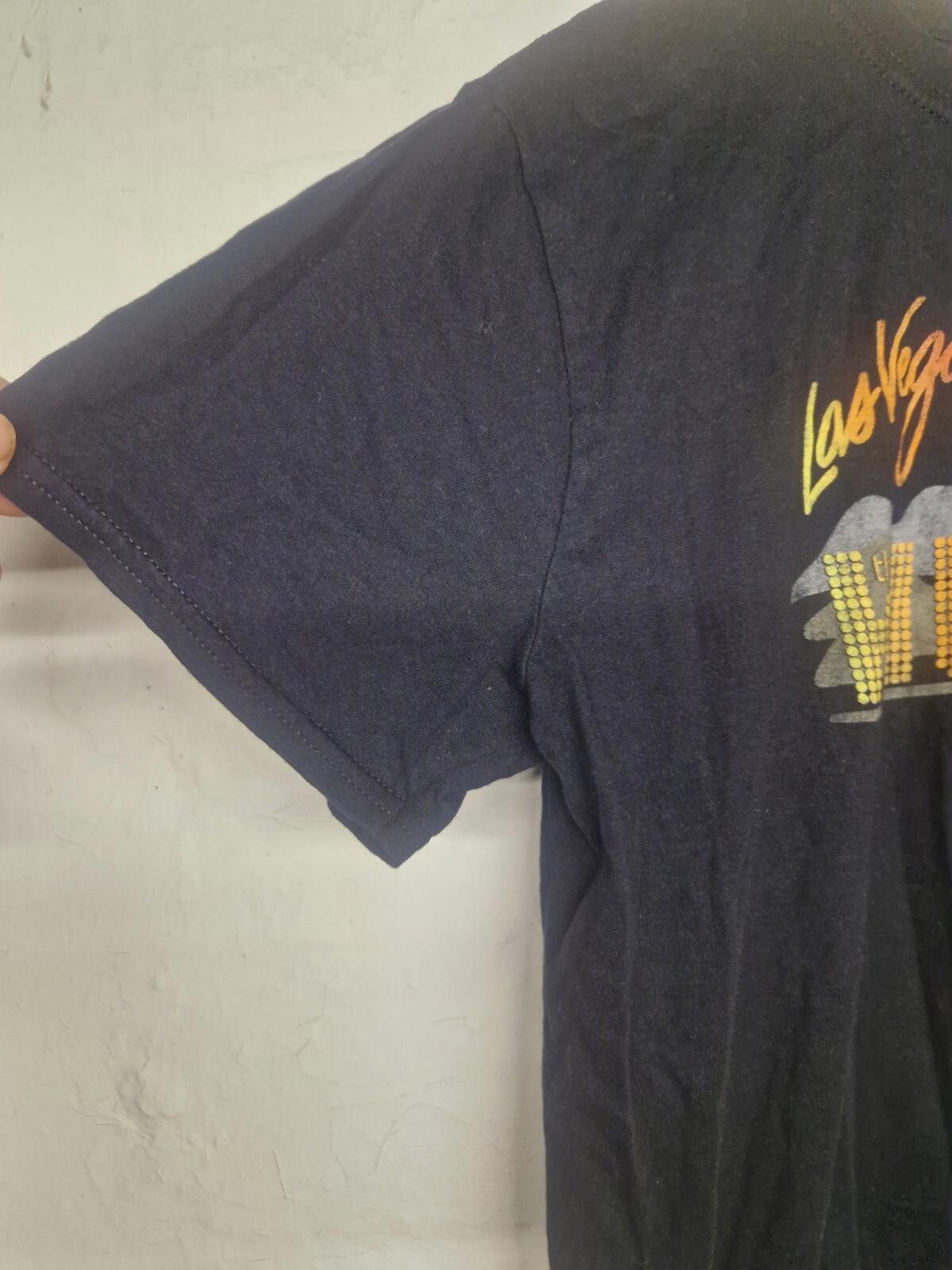 Vintage Rare Killers Band Las Vegas  T Shirt Black Front Hit On A Gildan Label M