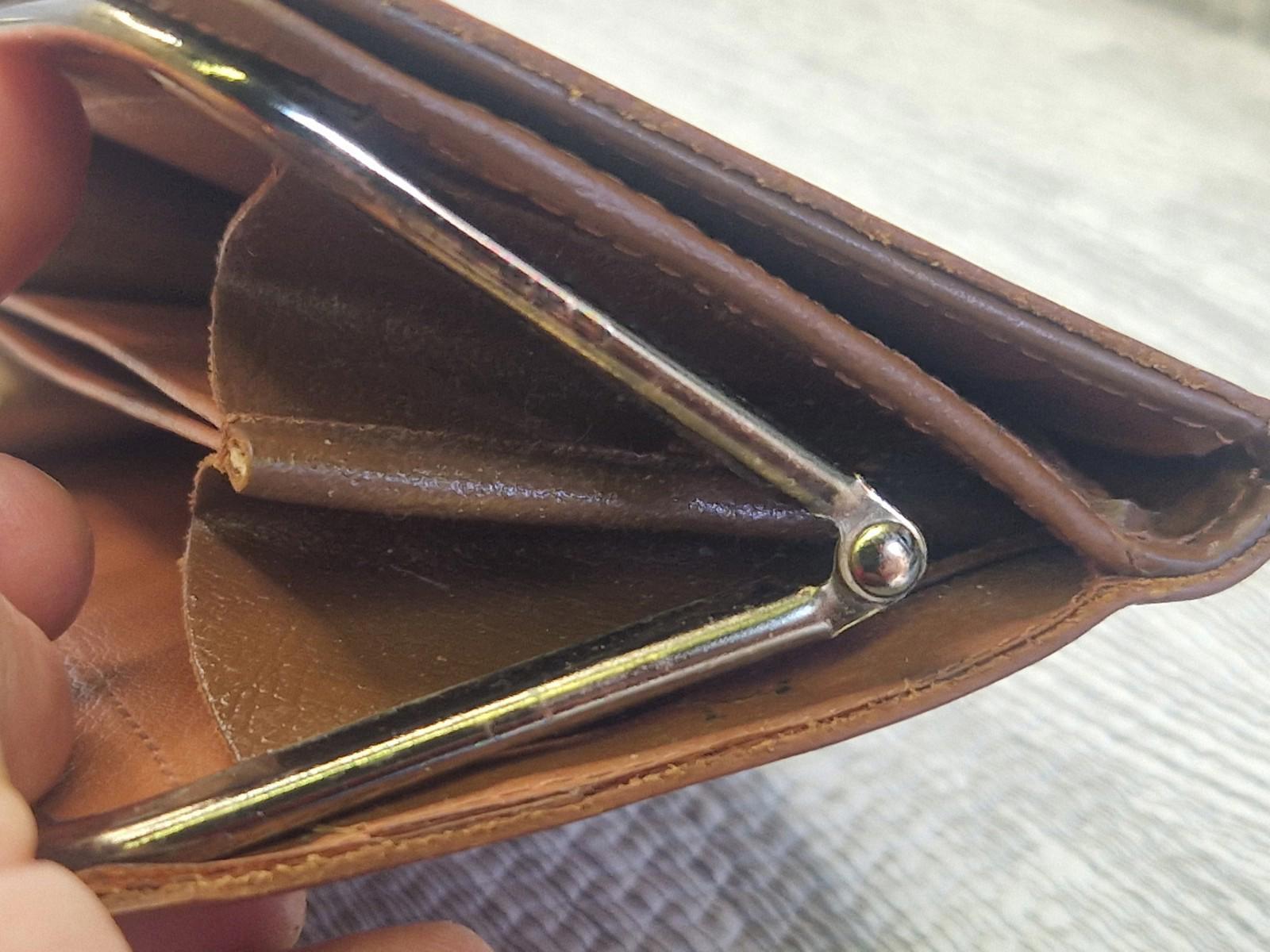 City Of London"SQUIRE" Genuine Brown Leather Wallet document holder Vgc