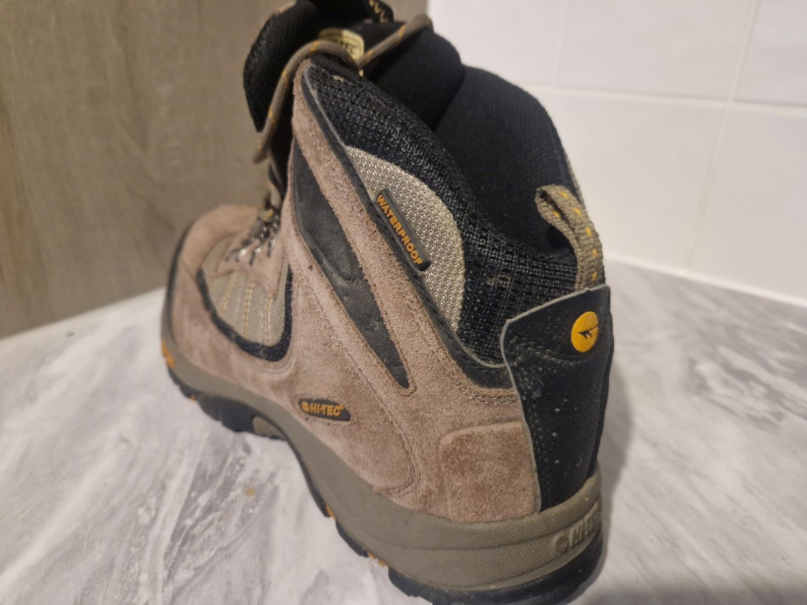 Hi-Tec Natal Mid WP Comfort Trail Hiking Waterproof Boots Uk Size 12 Gc