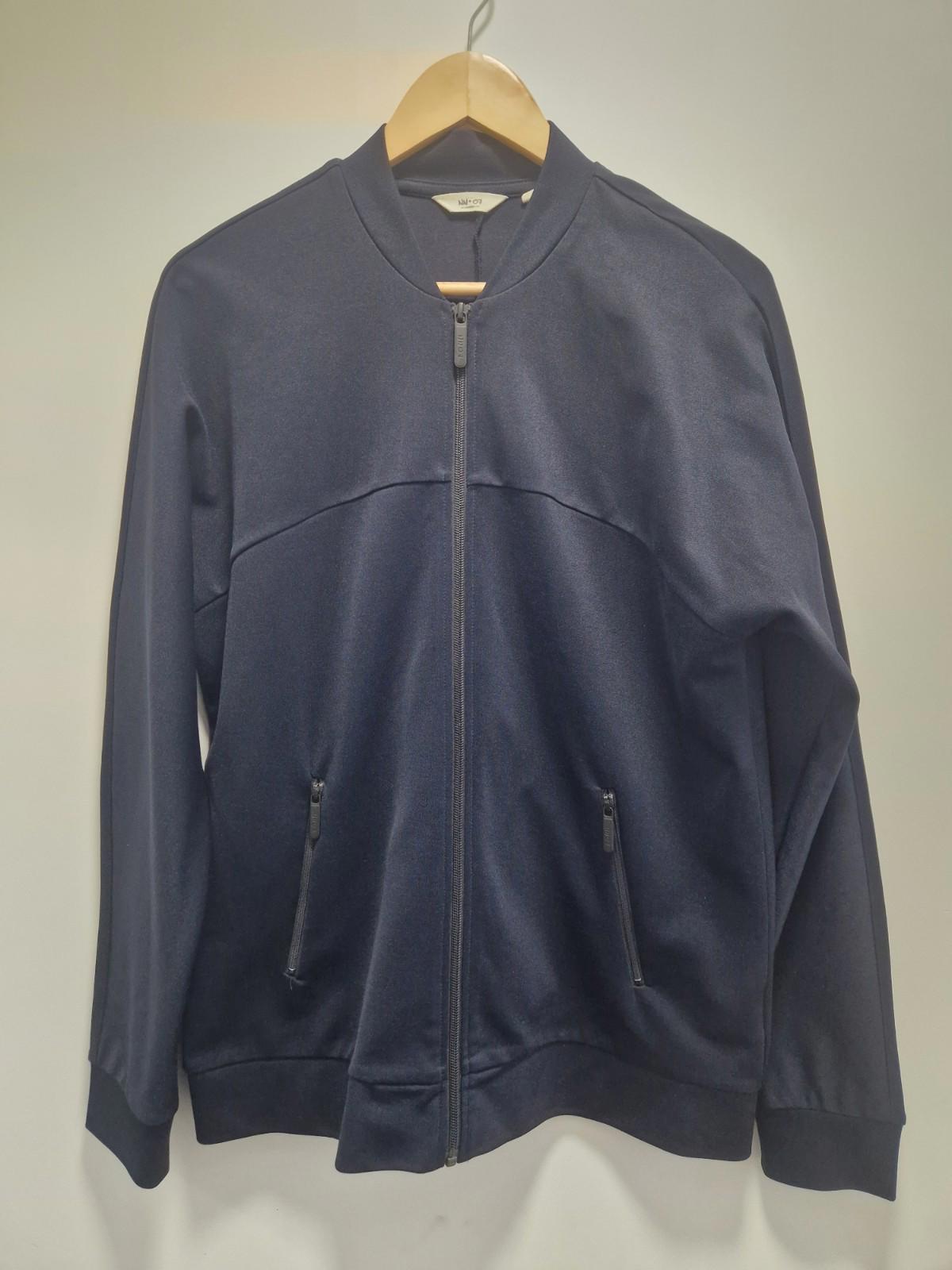 Nn.07  Birger Navy Blue Full Zip Track Jacket Uk Size Large Gc No Nationality