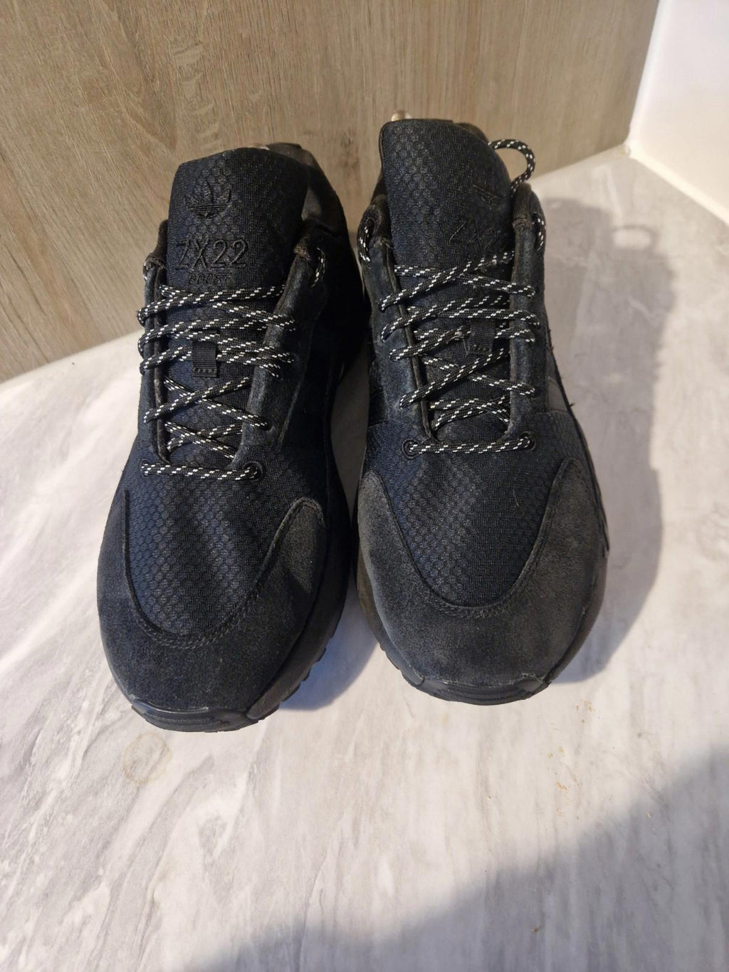 Adidas Zx 22 Boost  Black Colourway Uk Size 10 Gc