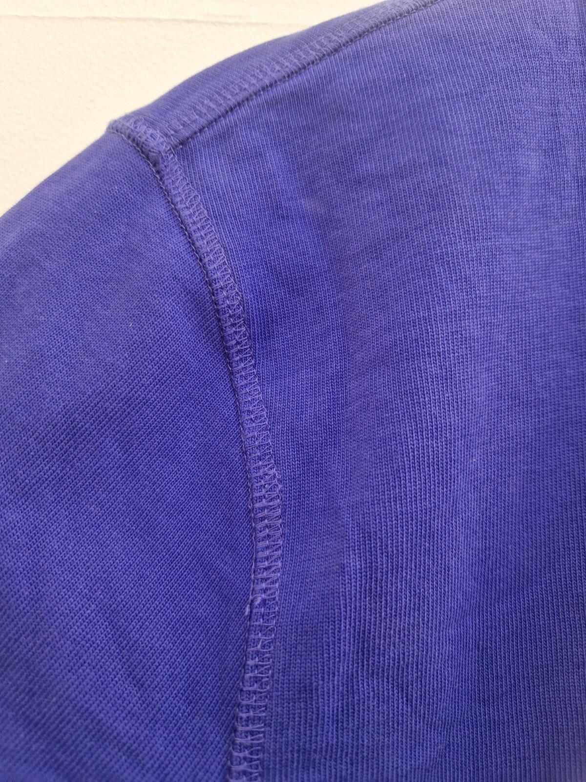 jack wills contrast graphic  tee 1999 Blue Uk Size M Gc