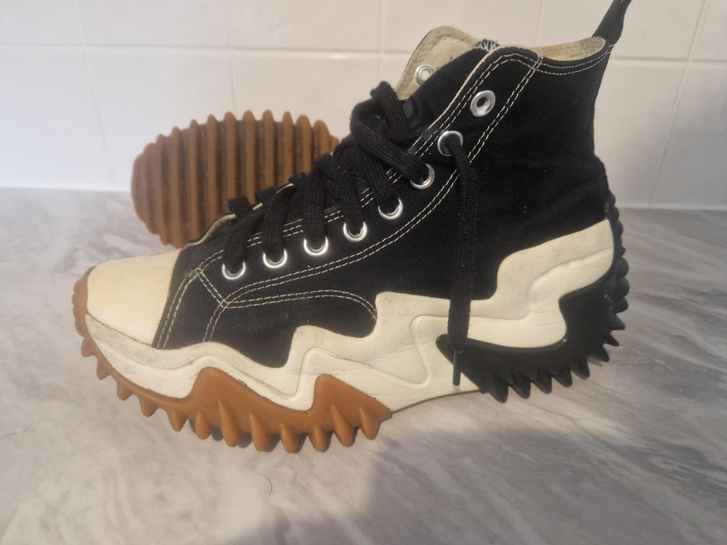 Converse Run Star Motion Black/Gum/Honey Unisex Shoes High Top UK7.5/W10 Gc