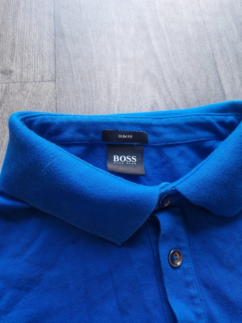 Hugo Boss passenger polo shirt Blue Uk Xl Slim Fit On A Black Label