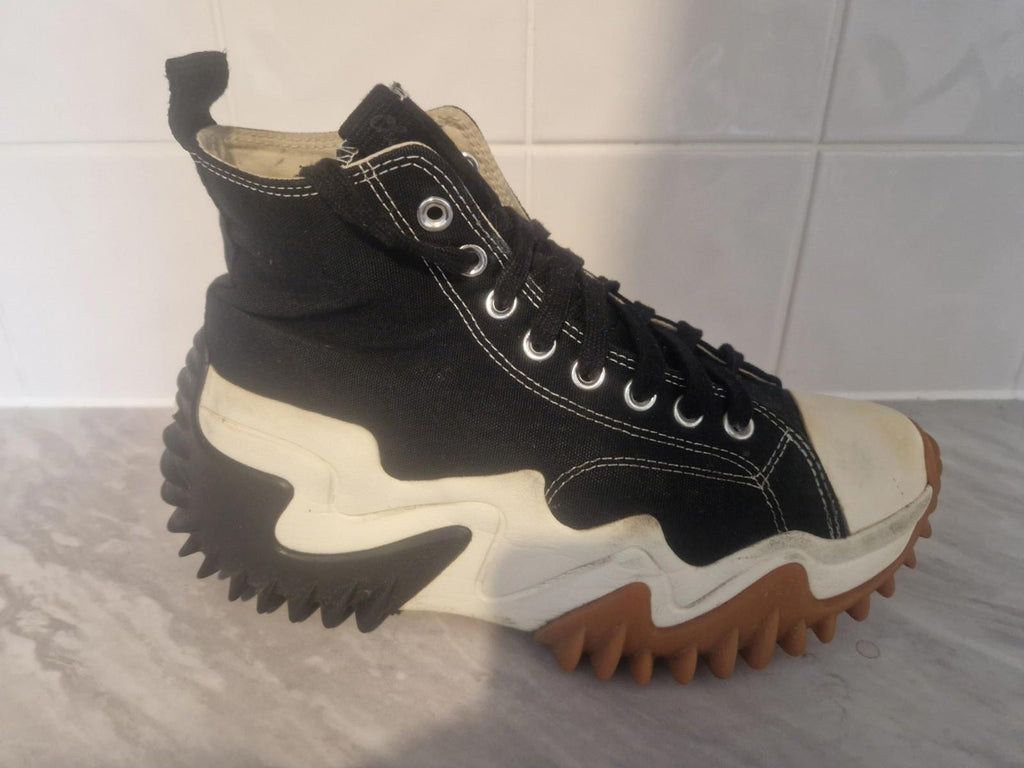 Converse Run Star Motion Black/Gum/Honey Unisex Shoes High Top UK7.5/W10 Gc