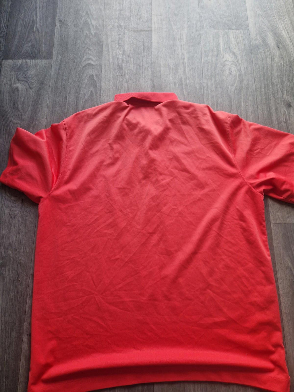 Nike Golf  Dri-Fit Victory Solid Polo Shirt - University Red/White Xxl Vgc