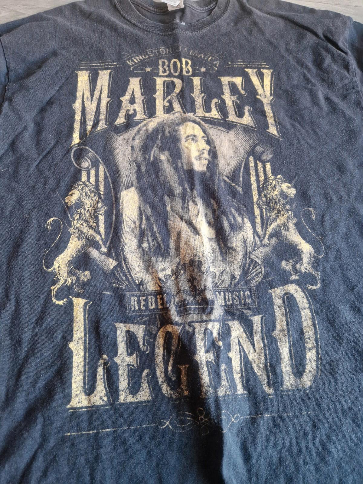 zion rootswear Bob Marley Graphic T-shirt On A Gildan Tag Uk Xl Gc 2020