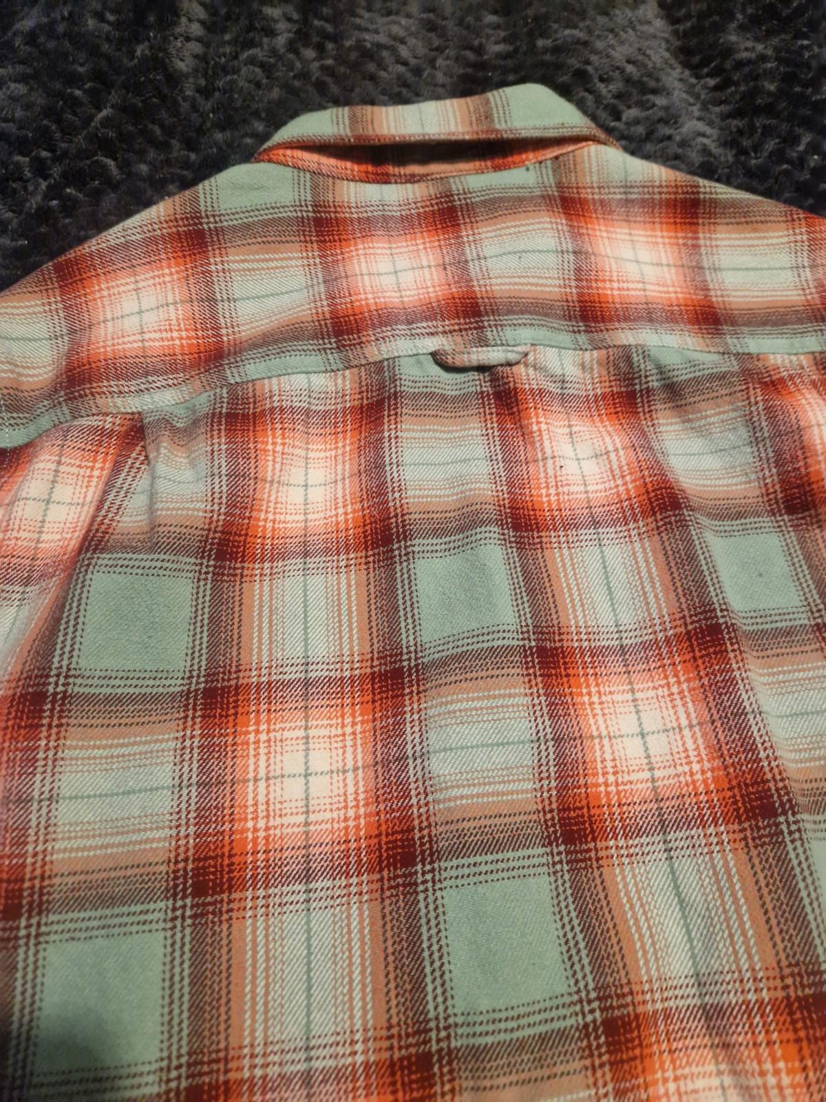 Superdry Men’s Heavyweight Cotton Check Plaid Lumberjack Flannel Shirt Uk Meduim