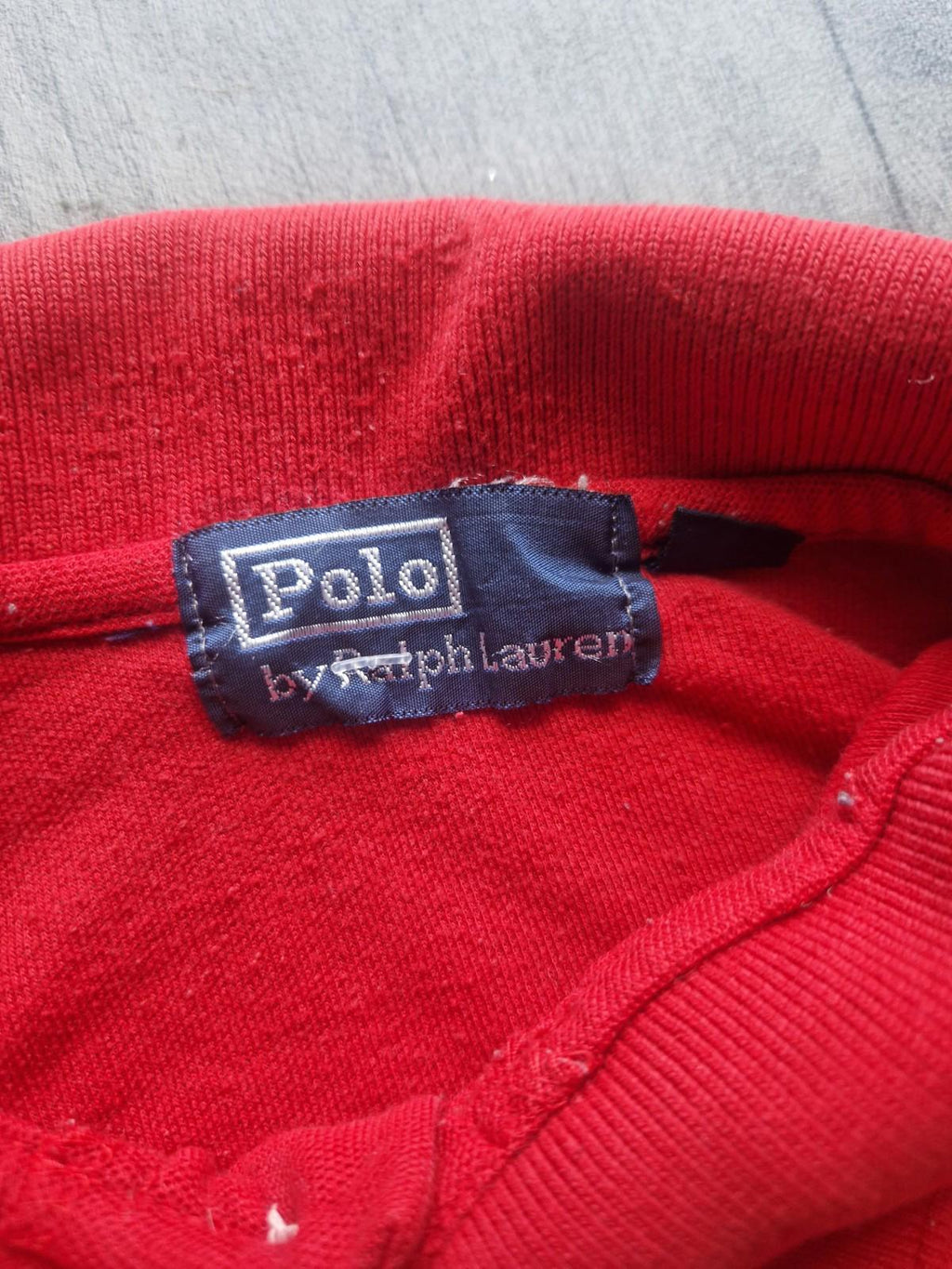 Ralph Lauren Mens Red Polo Shirt Uk Size Large Euro 4 Gc