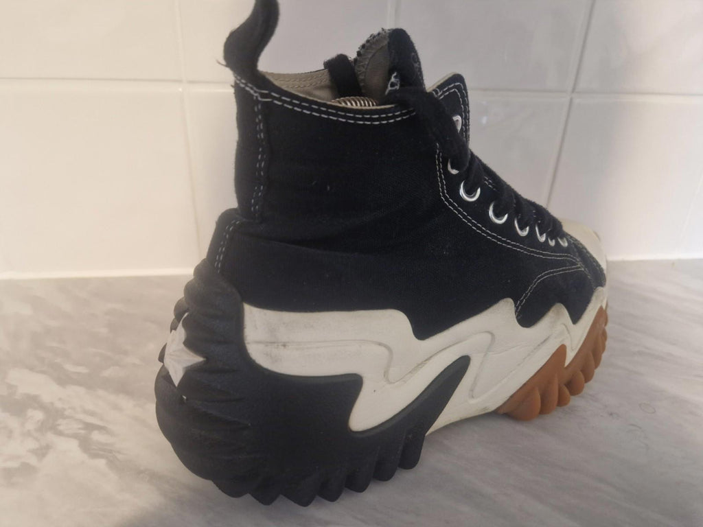 Converse Run Star Motion Black/Gum/Honey Unisex Shoes High Top UK7.5/W10 Gc