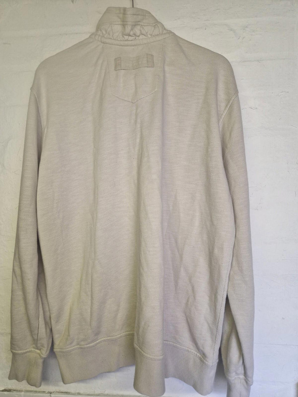 Seasalt Of Cornwall  Mens Quarter  Zip Sweater 100% Organic  Cotton  Uk Size Xl