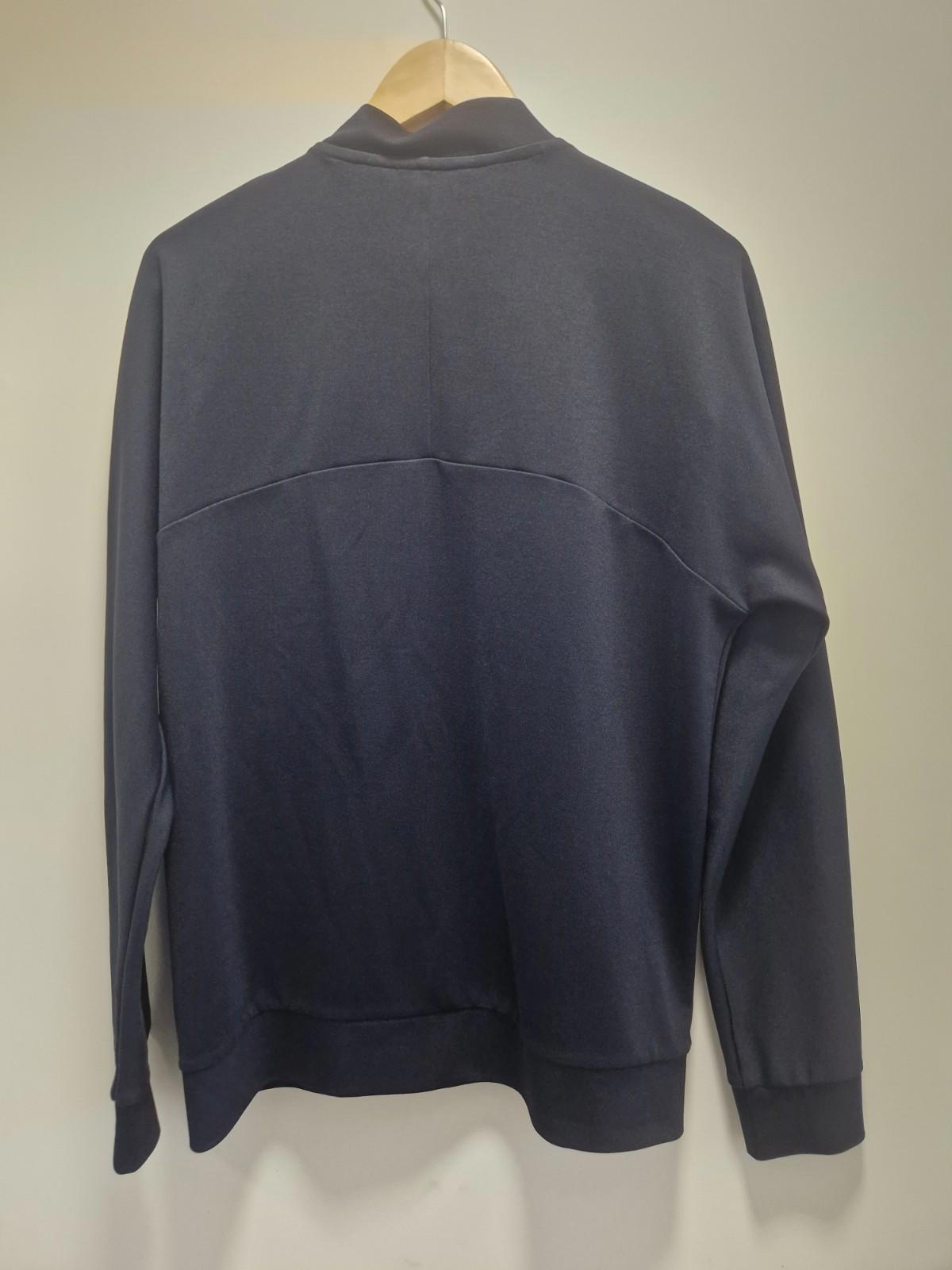 Nn.07  Birger Navy Blue Full Zip Track Jacket Uk Size Large Gc No Nationality